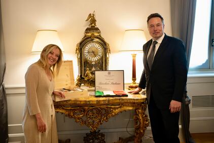 Elon Musk a Roma: gli incontri a palazzo Chigi 6