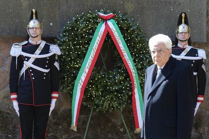 75 anni fa l'eccidio delle Fosse Ardeatine: la commemorazione 6