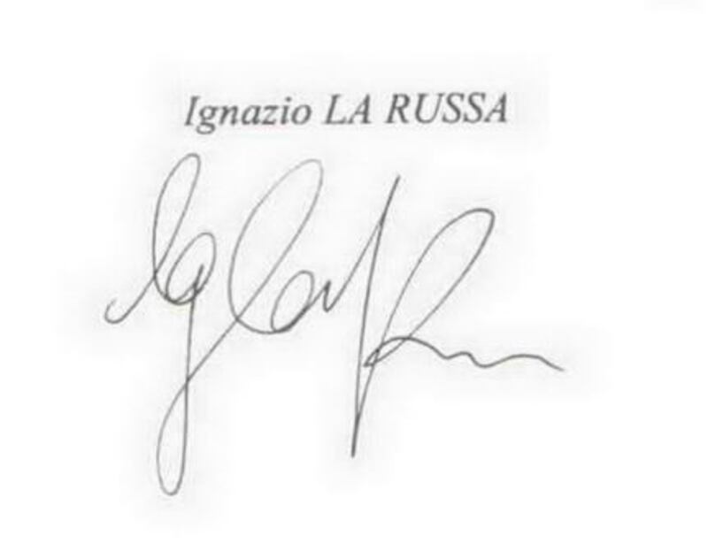 Firma La Russa