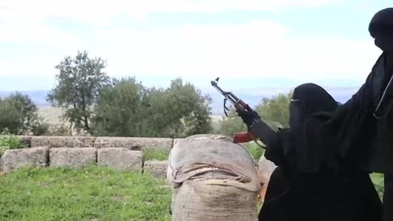 Le guerriere della Jihad in Siria 9