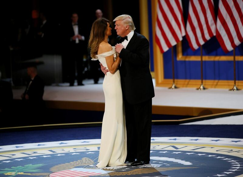 Melania e Donald Trump, coppia presidenziale 22