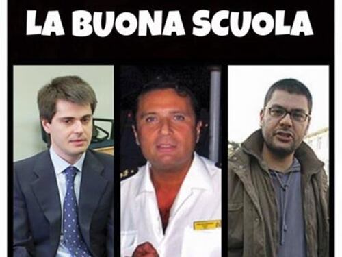 Schettino, Caruso e Scattone: ecco la #buonascuola di Renzi