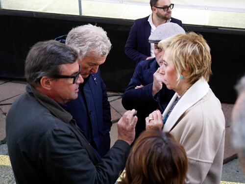 Moratti in piazza per la pace. Il Terzo Polo la coccola