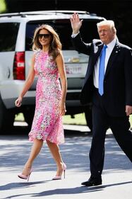 Melania Trump, First Lady da un anno: tutti i look 19