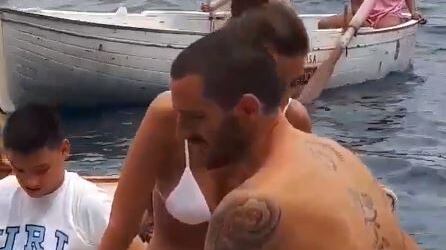 Un tifoso del Napoli si prende gioco di Bonucci: "Il Triplete ti è rimasto in canna..."