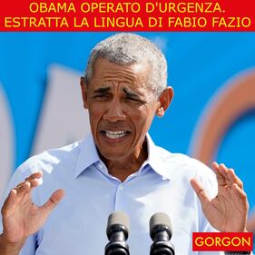 Ecco la satira del giorno. Barack Obama operato d'urgenza 1