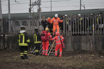 Pioltello, le operazioni di soccorso 12