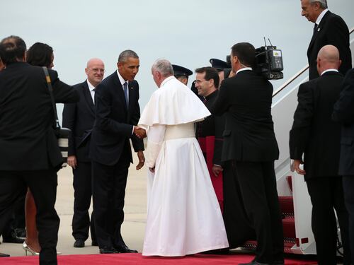 Papa Francesco in Usa: "Non sono cattolico? Se volete recito il Credo"