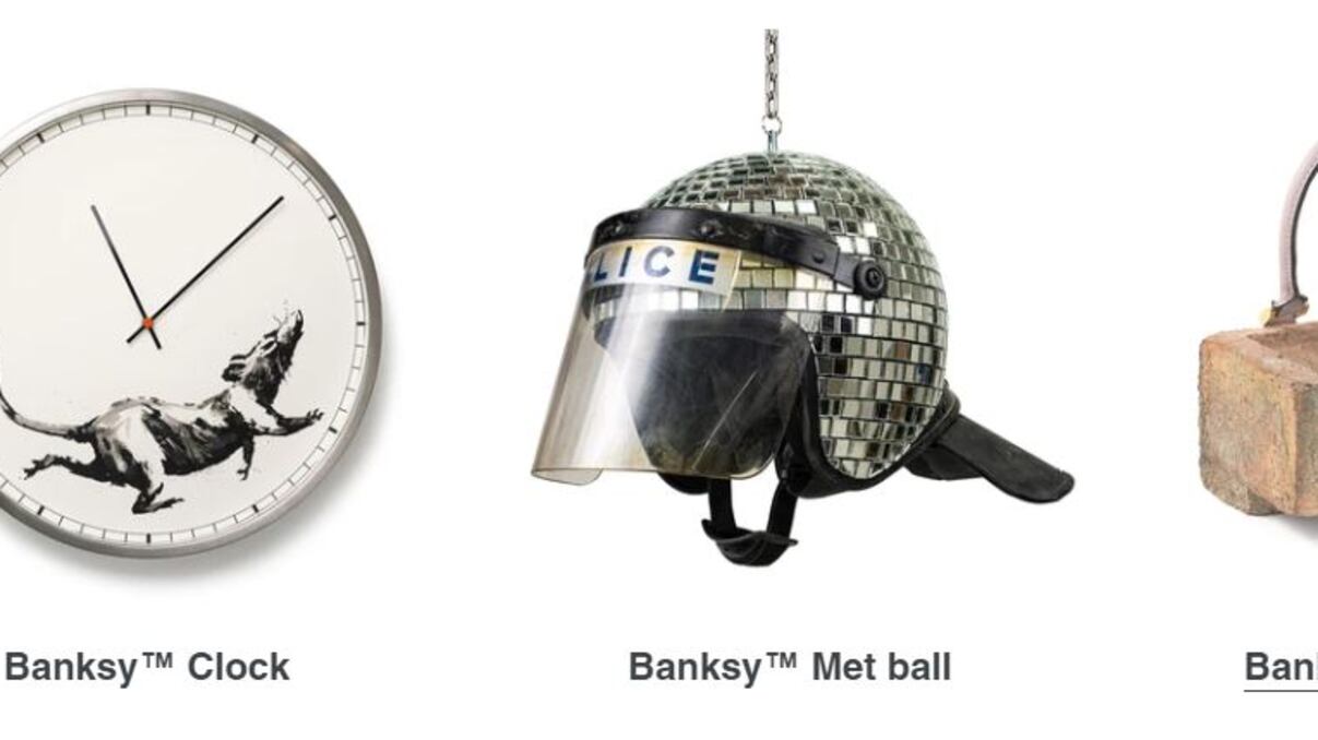 Banksy apre nuovo negozio online: bastano 10 £ per portarsi a casa un’opera d’arte