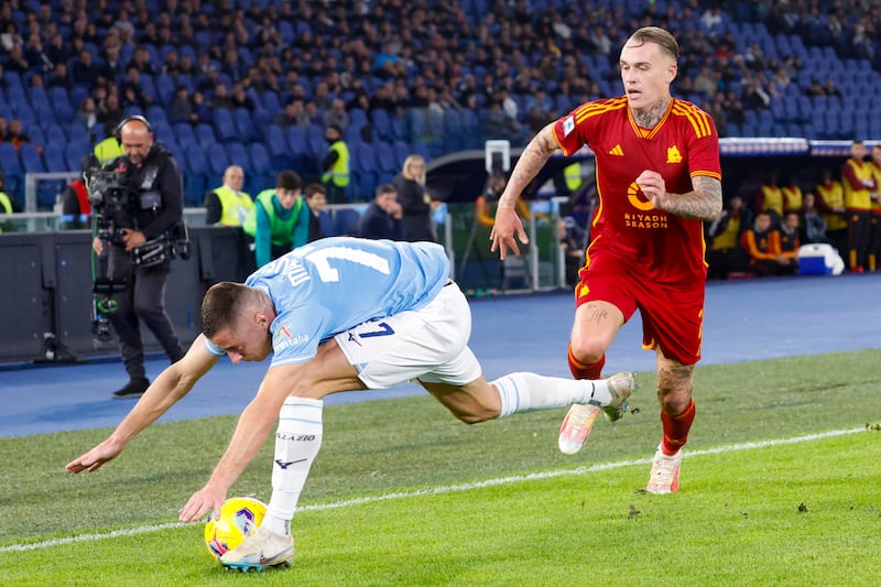 Marusic Karsdorp Lazio Roma