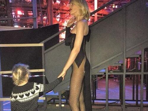 Il look molto hot di Alessia Marcuzzi