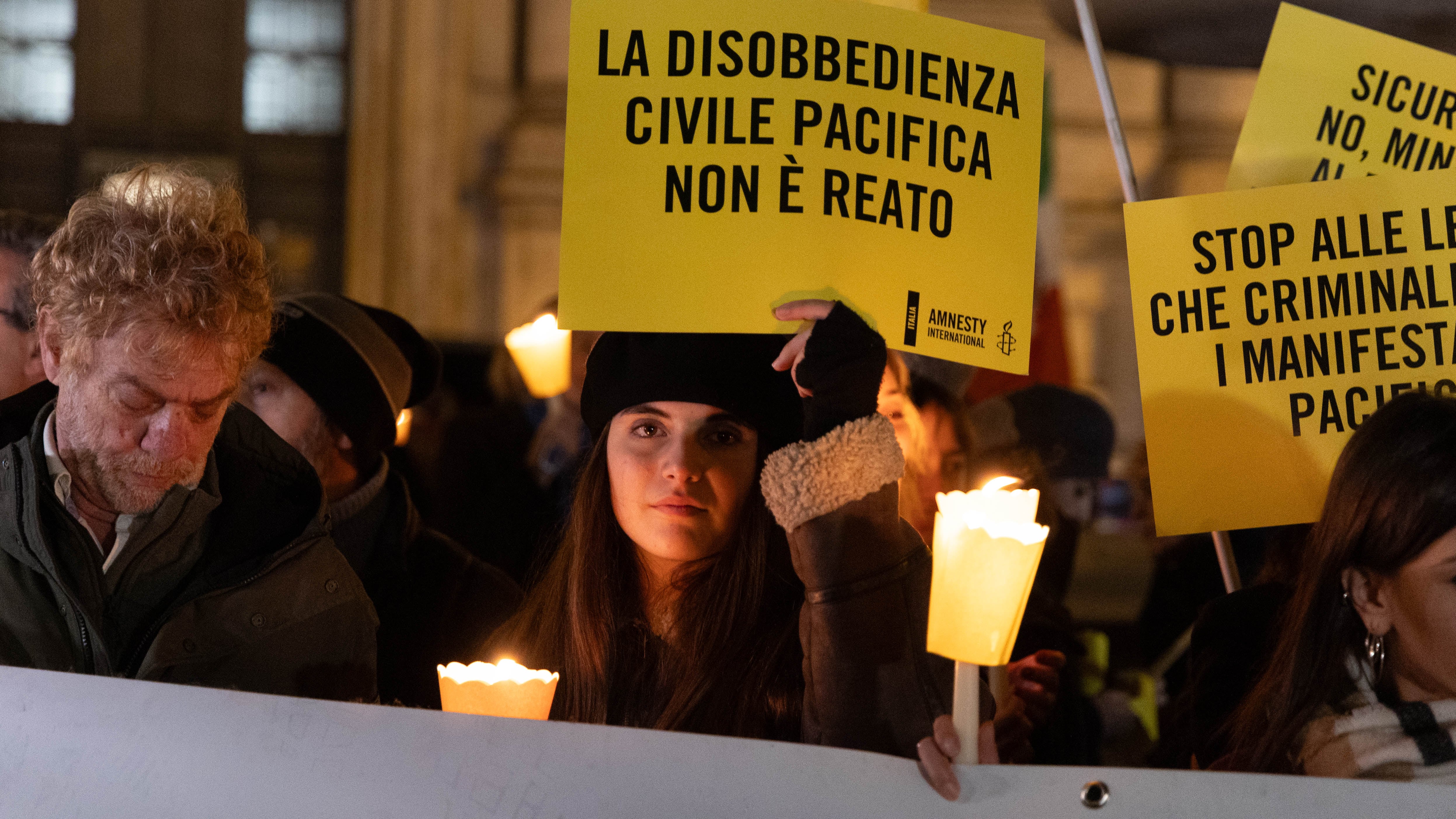 Sinistra in piazza contro il Ddl Sicurezza e scudo penale
