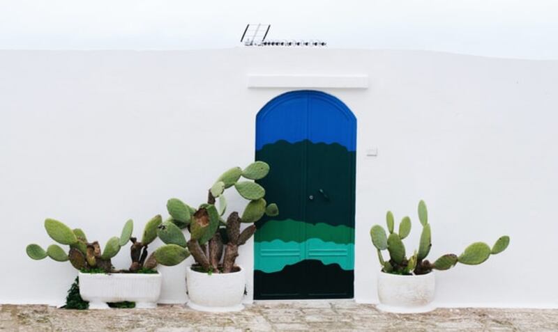 Decorazione porta