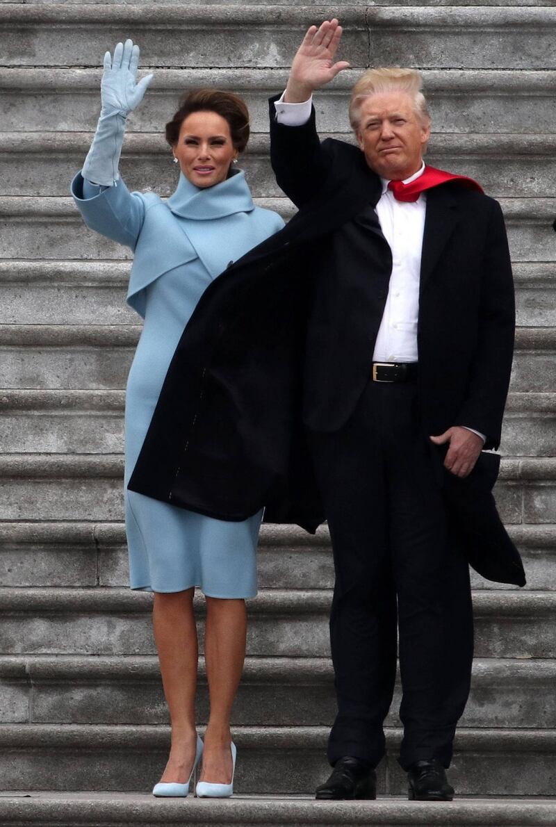 Melania e Donald Trump, coppia presidenziale 20
