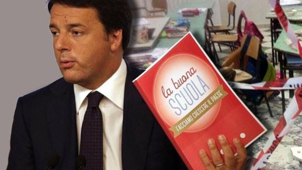Così la Buona scuola di Renzi crolla sulla testa dei bambini
