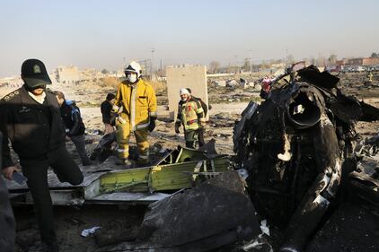 Iran, il terribile incidente dell'areo civile ucraino 3