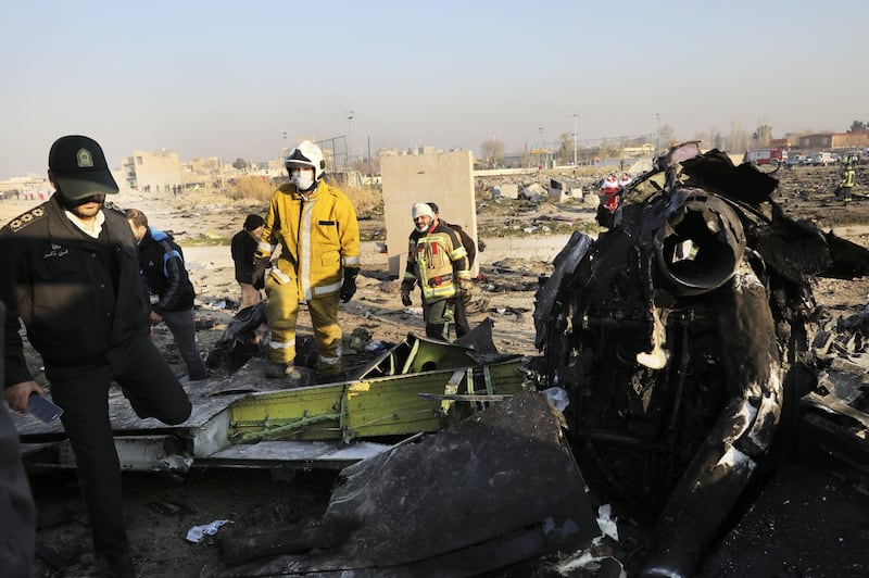 Iran, il terribile incidente dell'areo civile ucraino 3