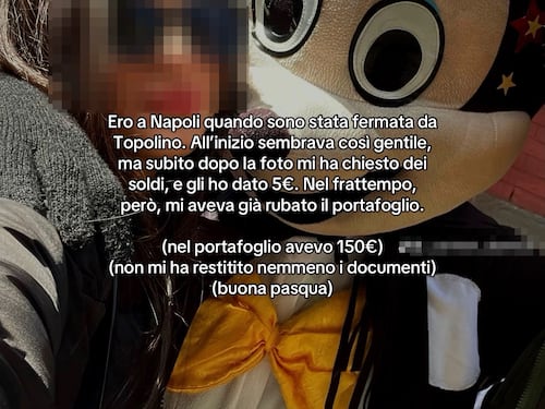 Portafogli rubati ed estorsioni: Topolino semina il panico a Napoli