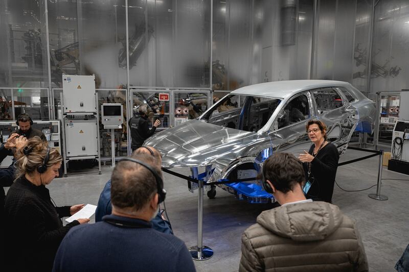 Audi Brussels, all'interno della fabbrica 1