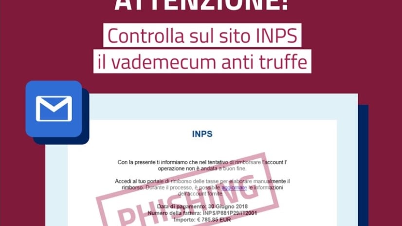 La truffa del rimborso: l'allarme lanciato dall'Inps