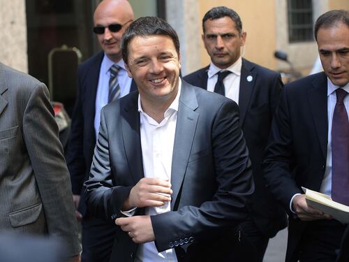 Renzi studia politica con le serie tv americane