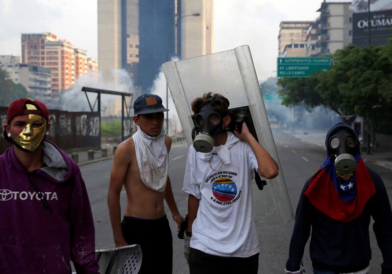 Duri scontri in Venezuela 14