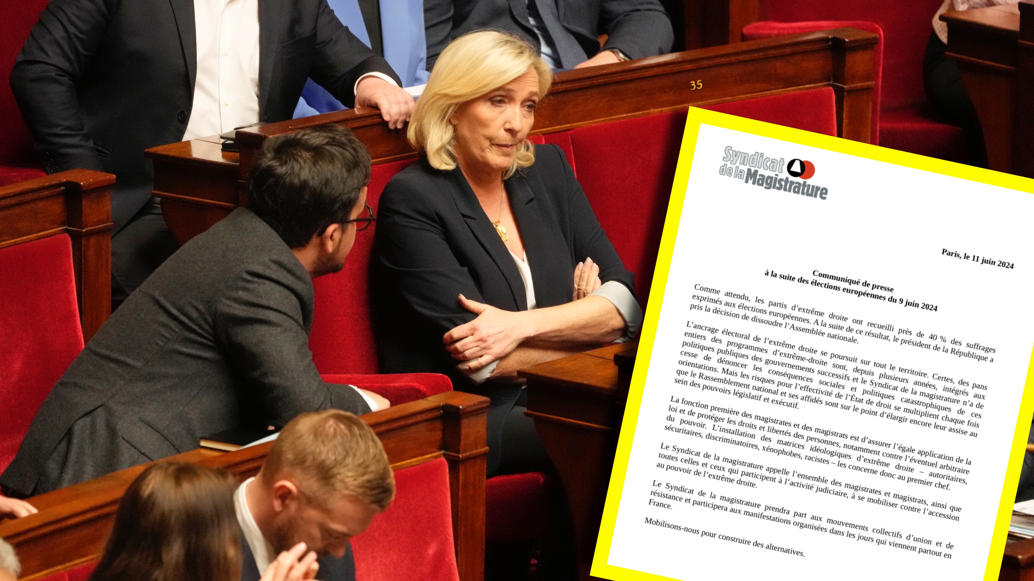 "Mobilitarsi contro l'accesso al potere dell'estrema destra". Il manifesto dei magistrati francesi