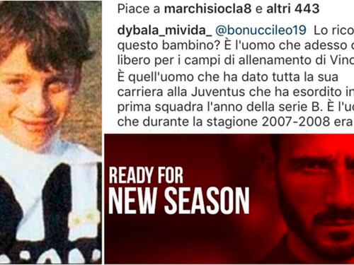 "Riconosci questo bambino?": il messaggio per Bonucci