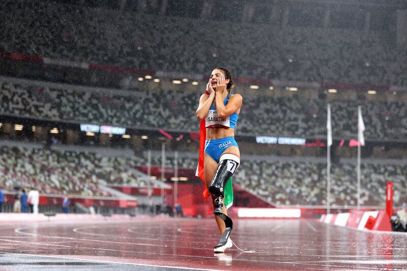 La storica tripletta azzurra nei 100 metri femminili alle Paralimpiadi di Tokyo 5