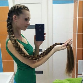 Dashik Gubanova, la ragazza che voleva essere Rapunzel 4
