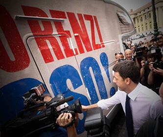Renzi inizia la corsa delle primarie 6