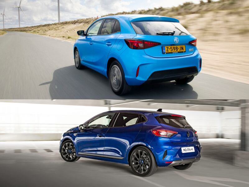 foto 1 clio vs mg3