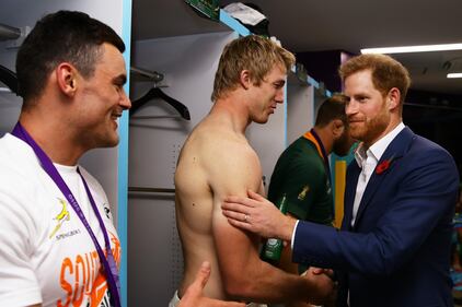 Il Principe Harry al Rugby World Cup  1