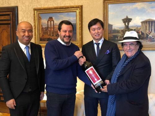 Salvini incontra Al Bano