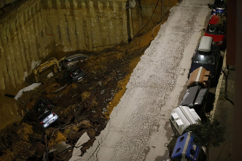Roma, voragine alla Balduina 7