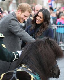 Meghan Markle raggiante col Principe Harry 10