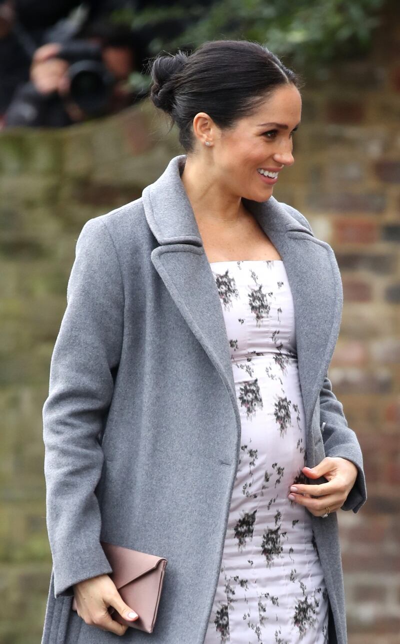 Meghan Markle in abito premaman: foto 8