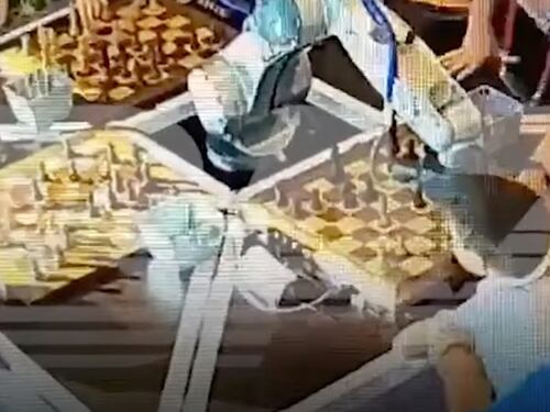 Paura alla partita di scacchi: così il robot ha spezzato il dito al bimbo