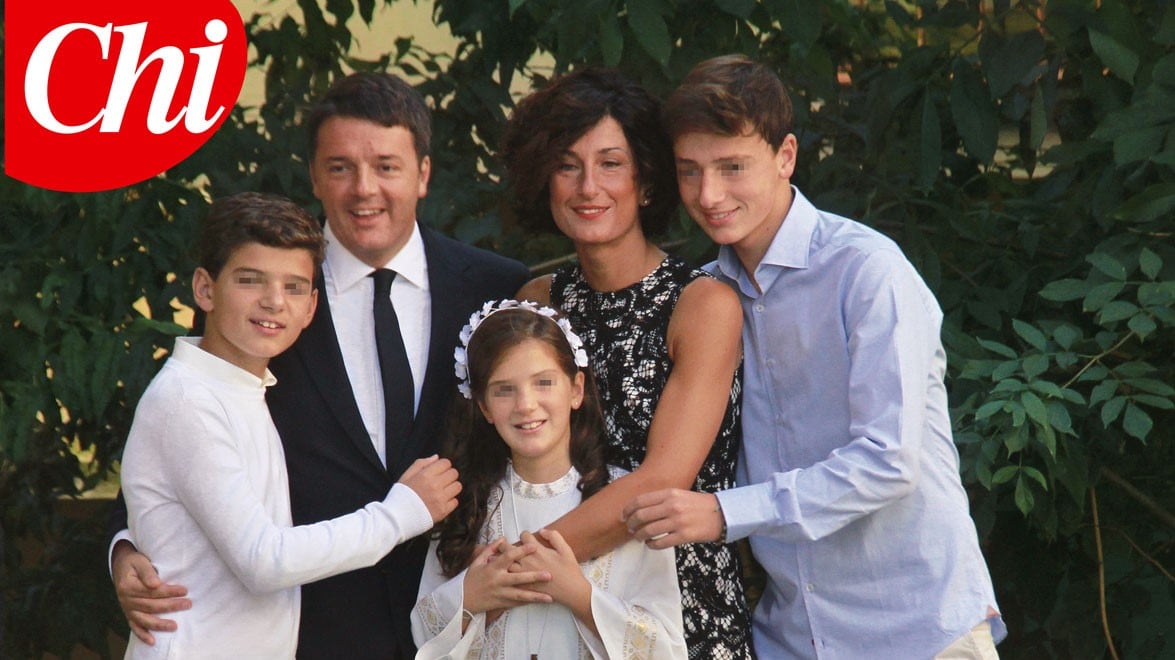 Renzi alla comunione della figlia Ester, le immagini in esclusiva di Chi