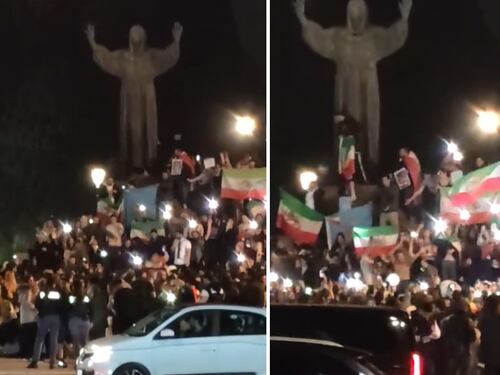 “È il giorno più bello della nostra vita”. Gli iraniani nelle piazze italiane festeggiano la morte di Khamenei