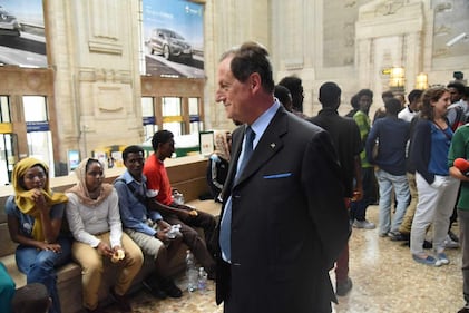 Il presidio sanitario ​in stazione a Milano 2