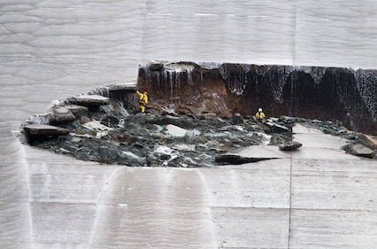Paura in California: la diga di Oroville rischia di collassare 1