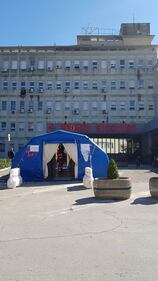 Foggia, le immagini del reparto Covid dell'ospedale Riuniti 2