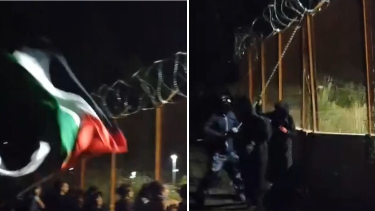 Recinzioni sradicate e botti di disturbo: il "campeggio studentesco" assalta i cantieri Tav