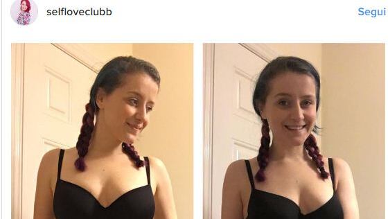La verità della perfezione su Instagram nelle foto della ragazza americana