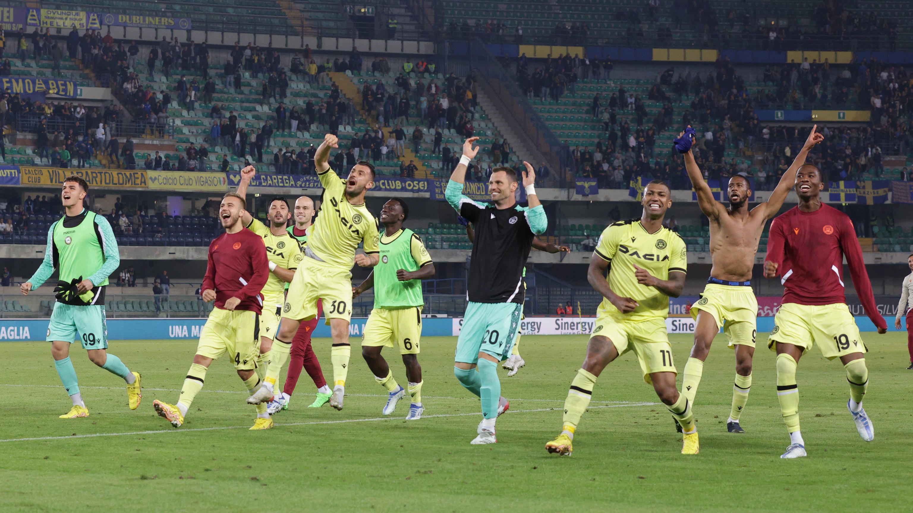L’Udinese non finisce di stupire: il miglior inizio di sempre
