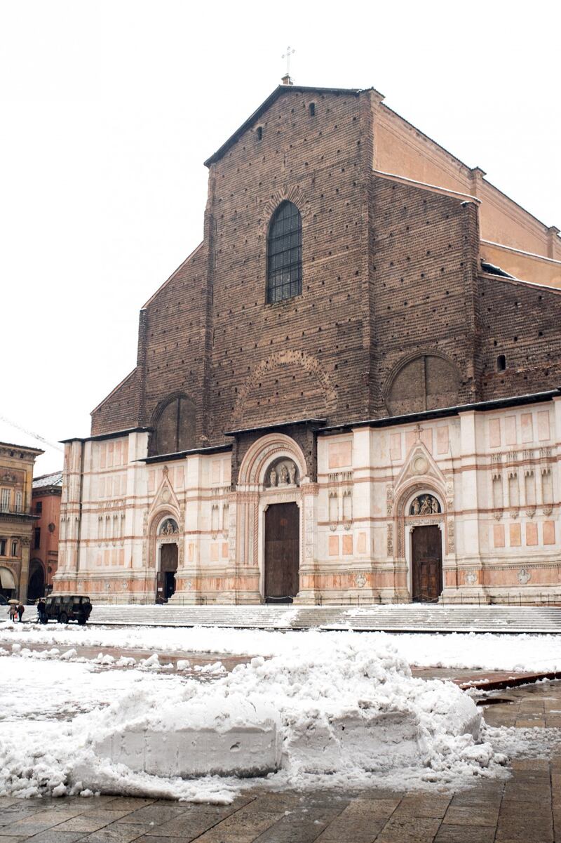 Bologna sotto la neve, le immagini 5