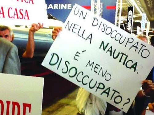 La Nautica dà i numeri In fumo oltre 4 miliardi