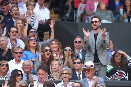 Wimbledon, parata di vip 8