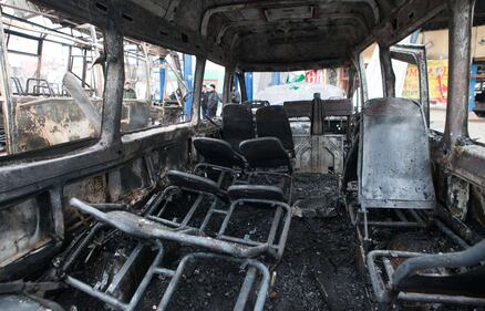 Donetsk, colpita stazione dei bus 9